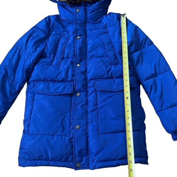 Blue Burberry Children Puffer Jacket Size 12 - Picture 12 of 12